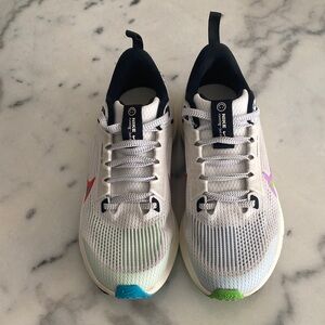 Nike White and Multicolor Athletic Shoes
